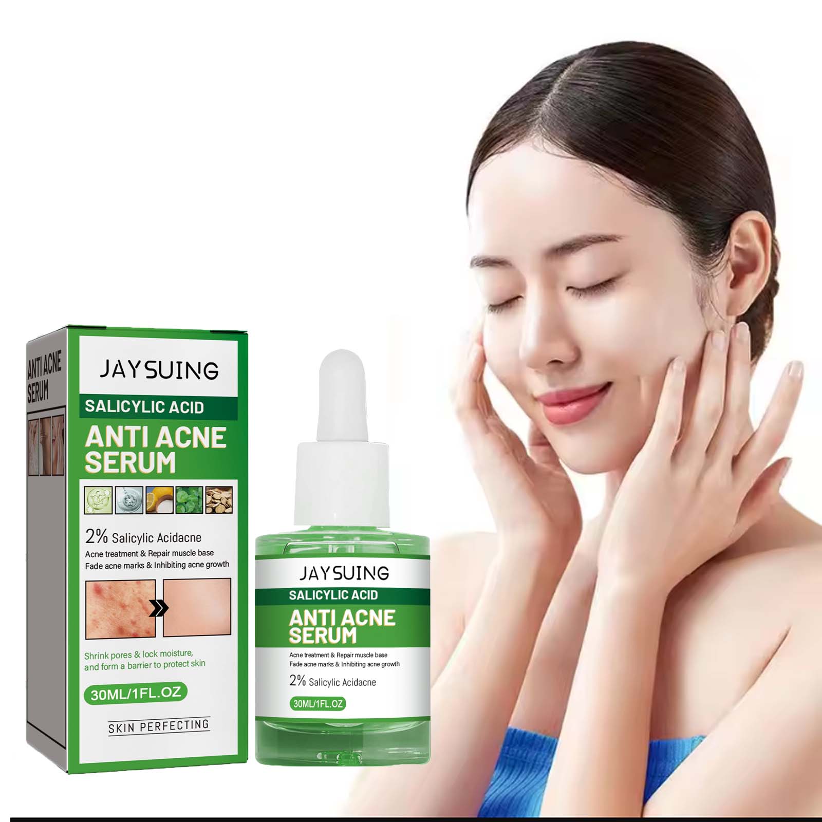Serum Wajah Anti Jerawat Asam  - Skincare Salicylic Acid ulasan dan harga
