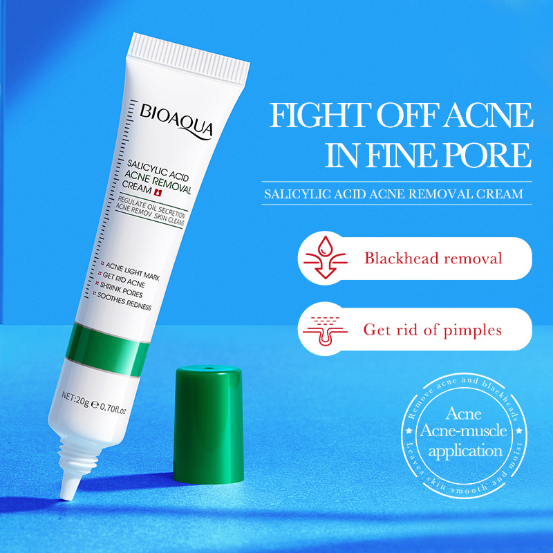 1/2/3 Buah BIOAQUA Krim Wajah  - Skincare Salicylic Acid ulasan dan harga