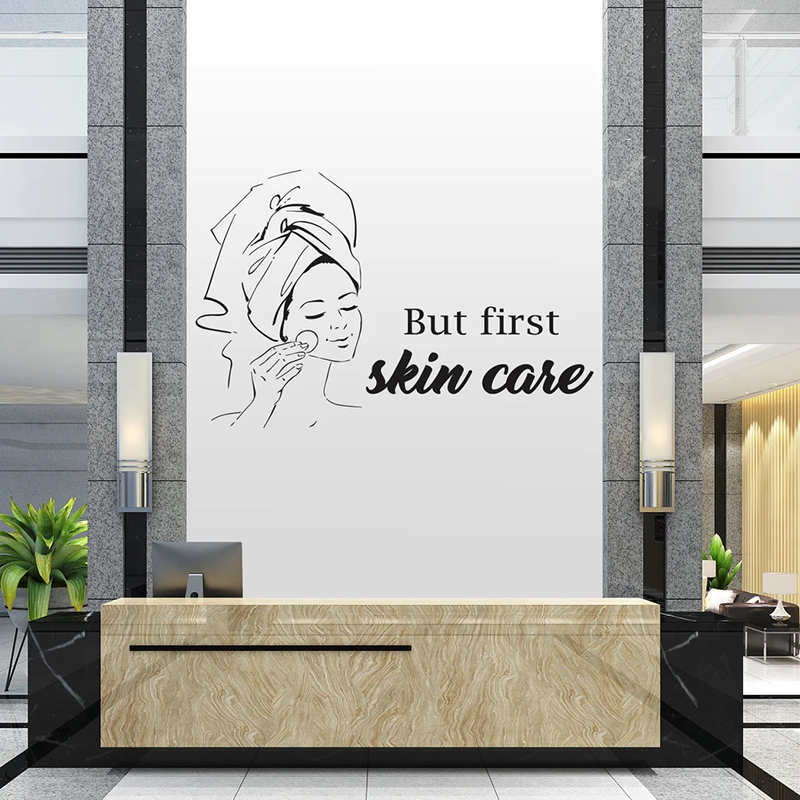 Pa Salon Wanita Wajah Stiker D - Skincare Quote ulasan dan harga