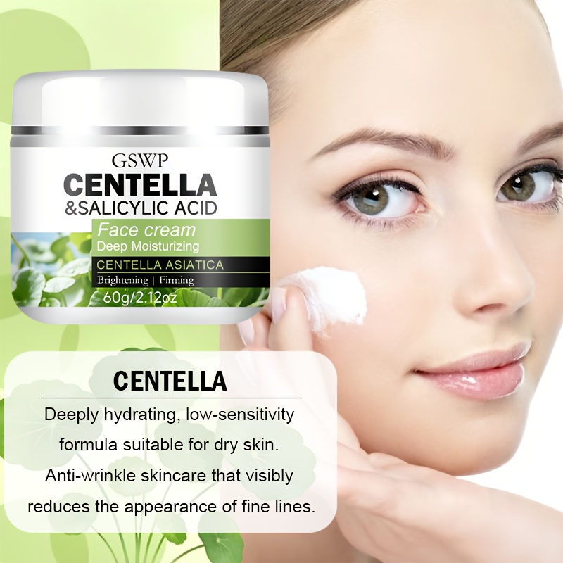 Krim Pelembap GSWP Centella As - Skincare Salicylic Acid ulasan dan harga