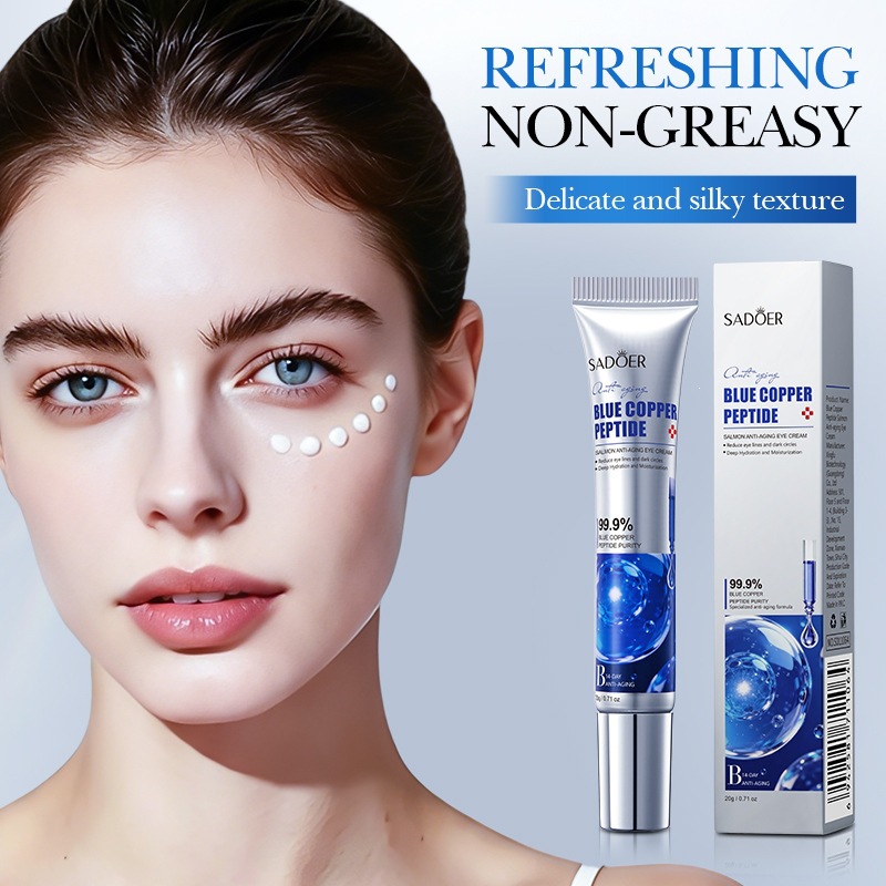 Krim mata peptida tembaga biru - Eye Cream Peptide ulasan dan harga
