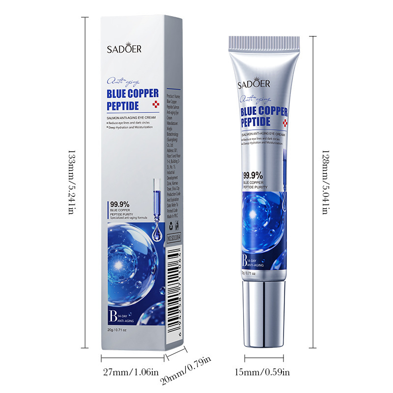 Krim mata peptida tembaga biru - Eye Cream Peptide ulasan dan harga