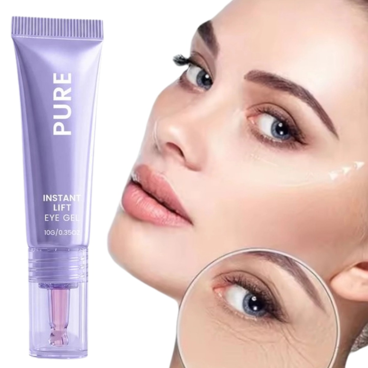 PURE Instant Lift Eye Gel Kola - Eye Cream Peptide ulasan dan harga