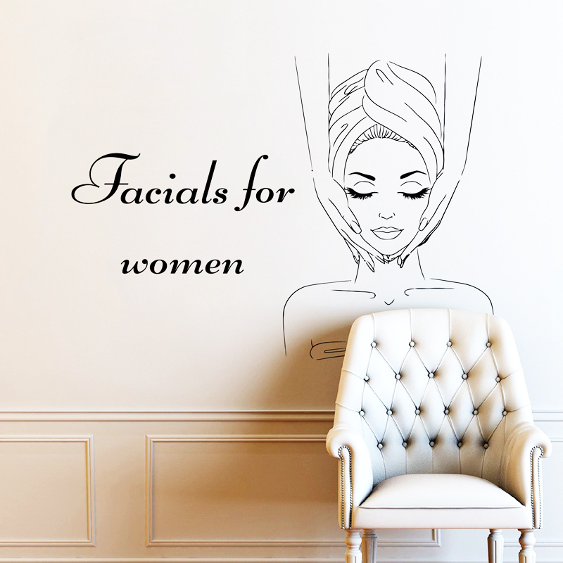Tanda Spa Decal Dinding Kutipa - Skincare Quote ulasan dan harga