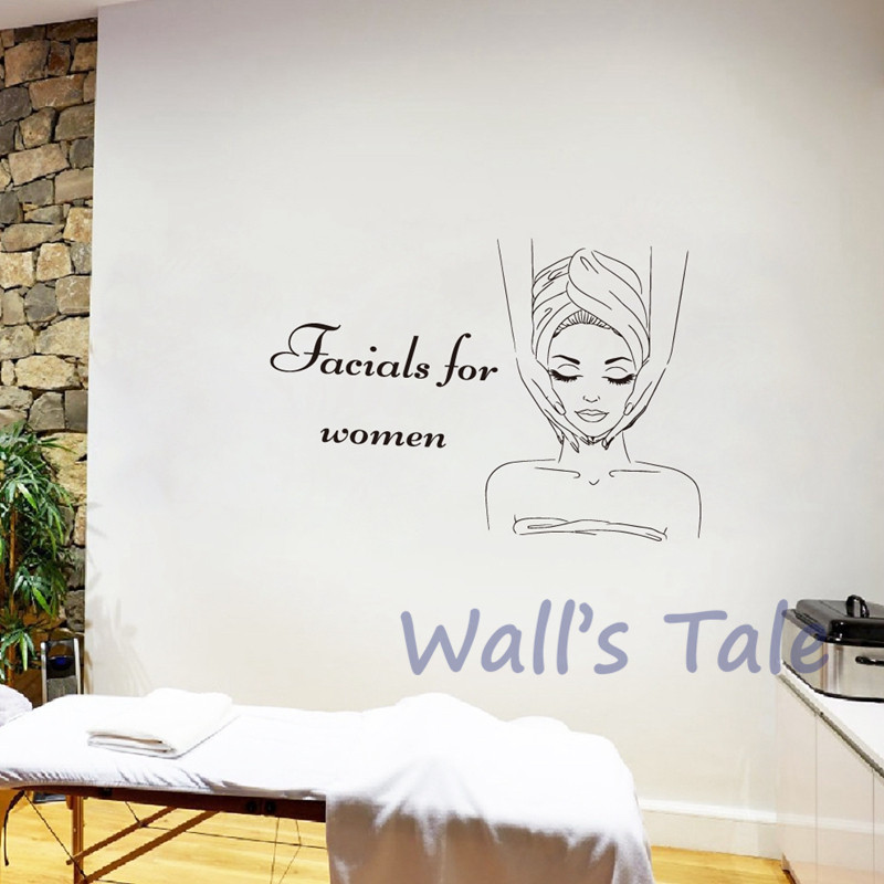 Tanda Spa Decal Dinding Kutipa - Skincare Quote ulasan dan harga