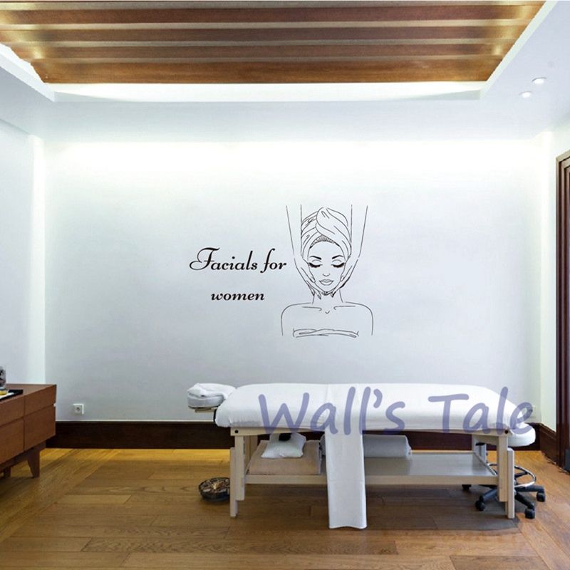 Tanda Spa Decal Dinding Kutipa - Skincare Quote ulasan dan harga