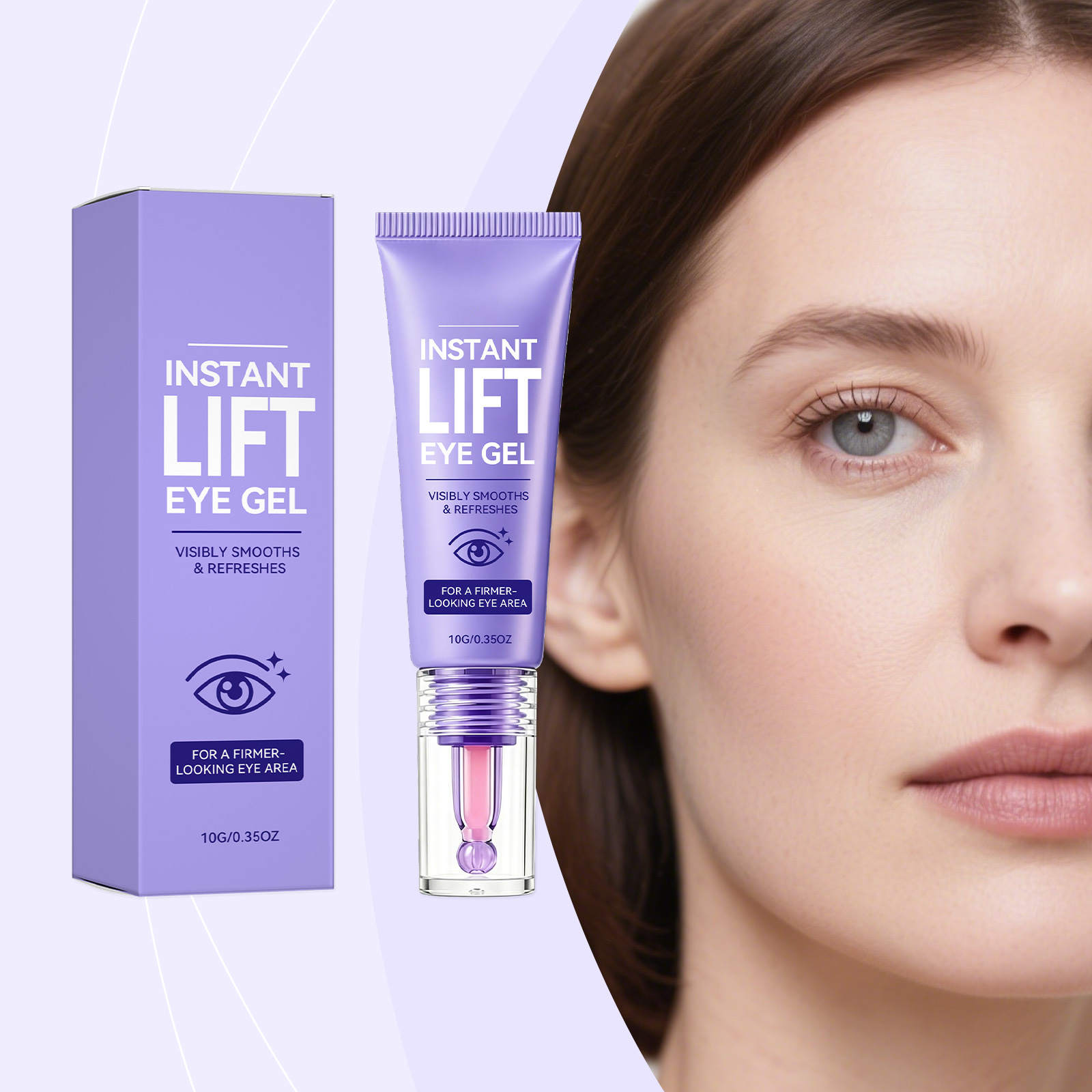 Gel Pengangkat Instan untuk Ma - Eye Cream Peptide ulasan dan harga