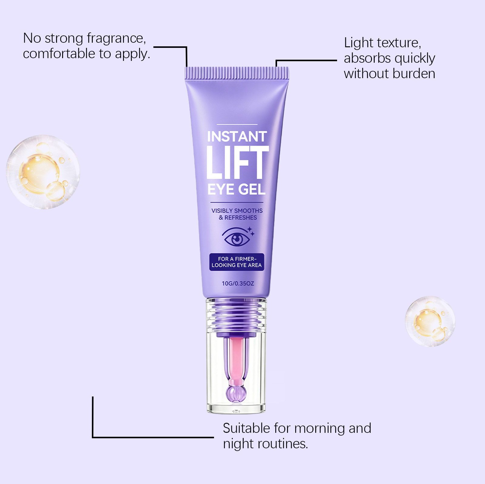 Gel Pengangkat Instan untuk Ma - Eye Cream Peptide ulasan dan harga