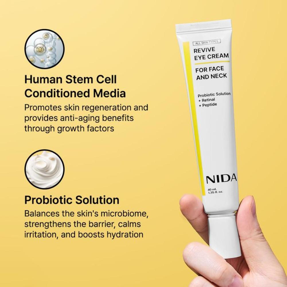 40ml NIDA Revive Krim Mata Unt - Eye Cream Peptide ulasan dan harga