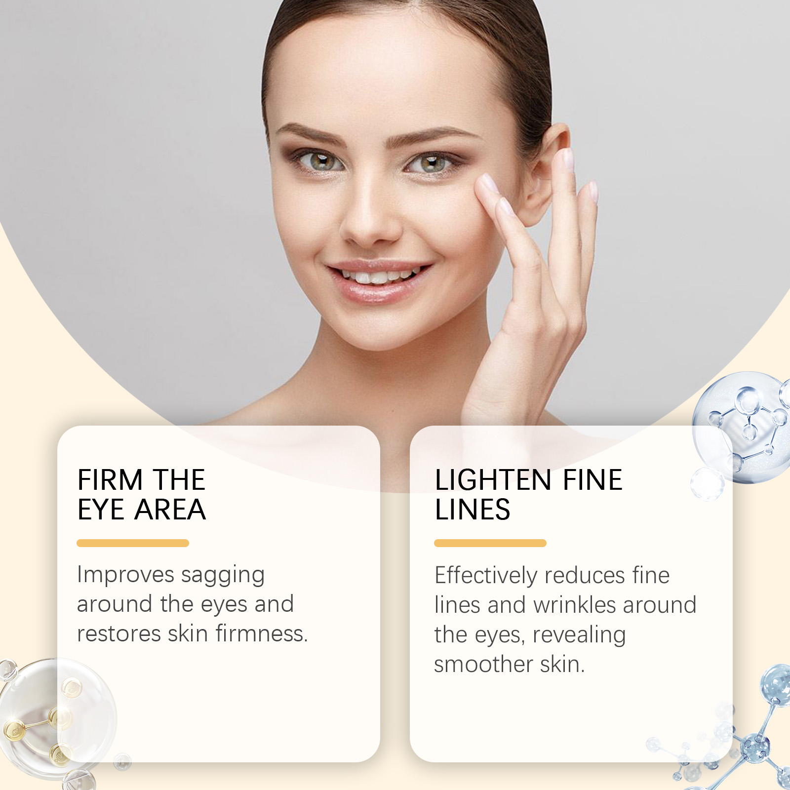 Krim Mata Pengencang Protein P - Eye Cream Peptide ulasan dan harga