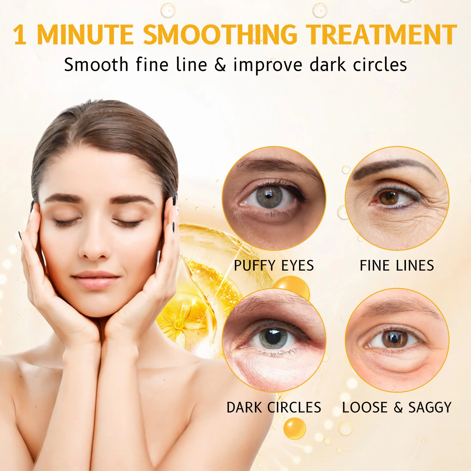 Solusi Lingkaran Hitam & Bengk - Eye Cream Peptide ulasan dan harga