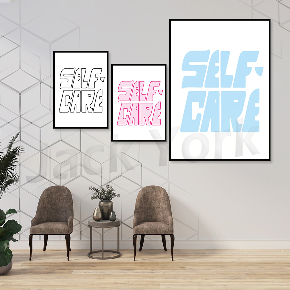 Poster rutinitas Selfcare, pos - Skincare Quote ulasan dan harga