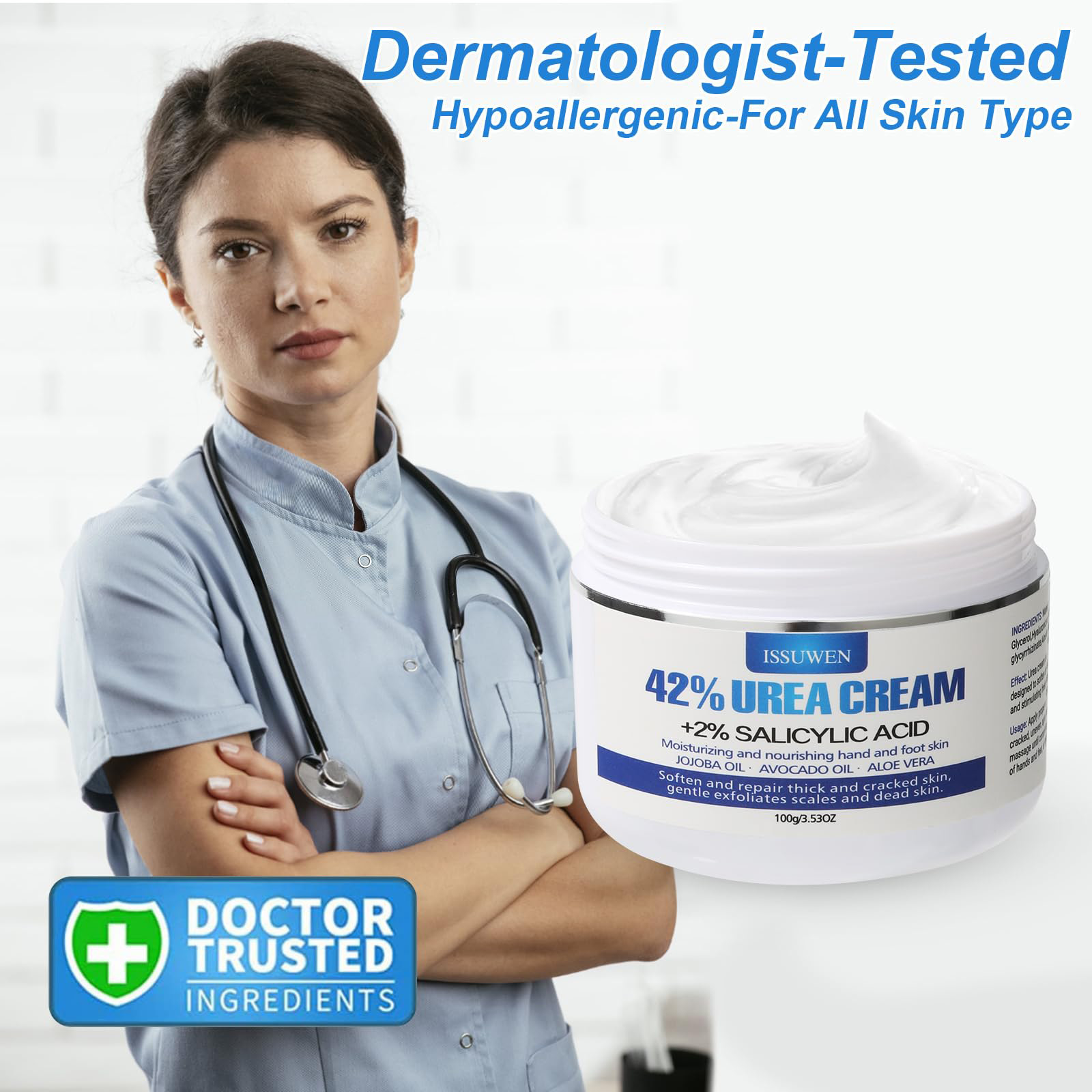 Krim Urea 42% Plus asam salisi - Skincare Salicylic Acid ulasan dan harga